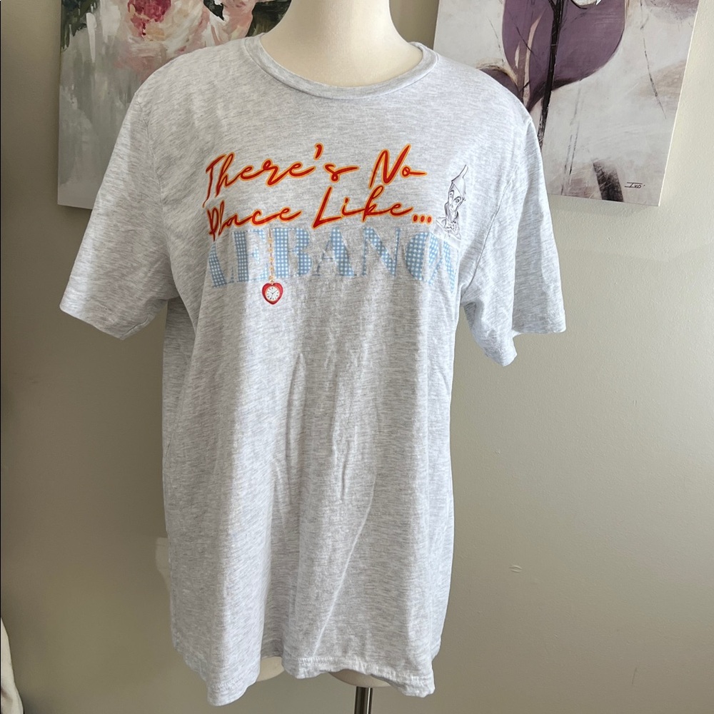 THERE’S NO PLACE LIKE… LEBANON Wizard of OZ Gray T-Shirt. Size XL